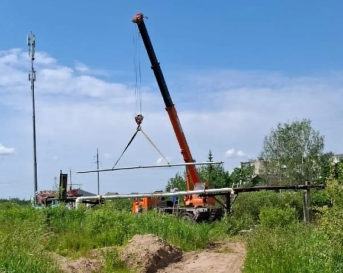 В деревнях Новгородского округа заменили проблемные трубопроводы