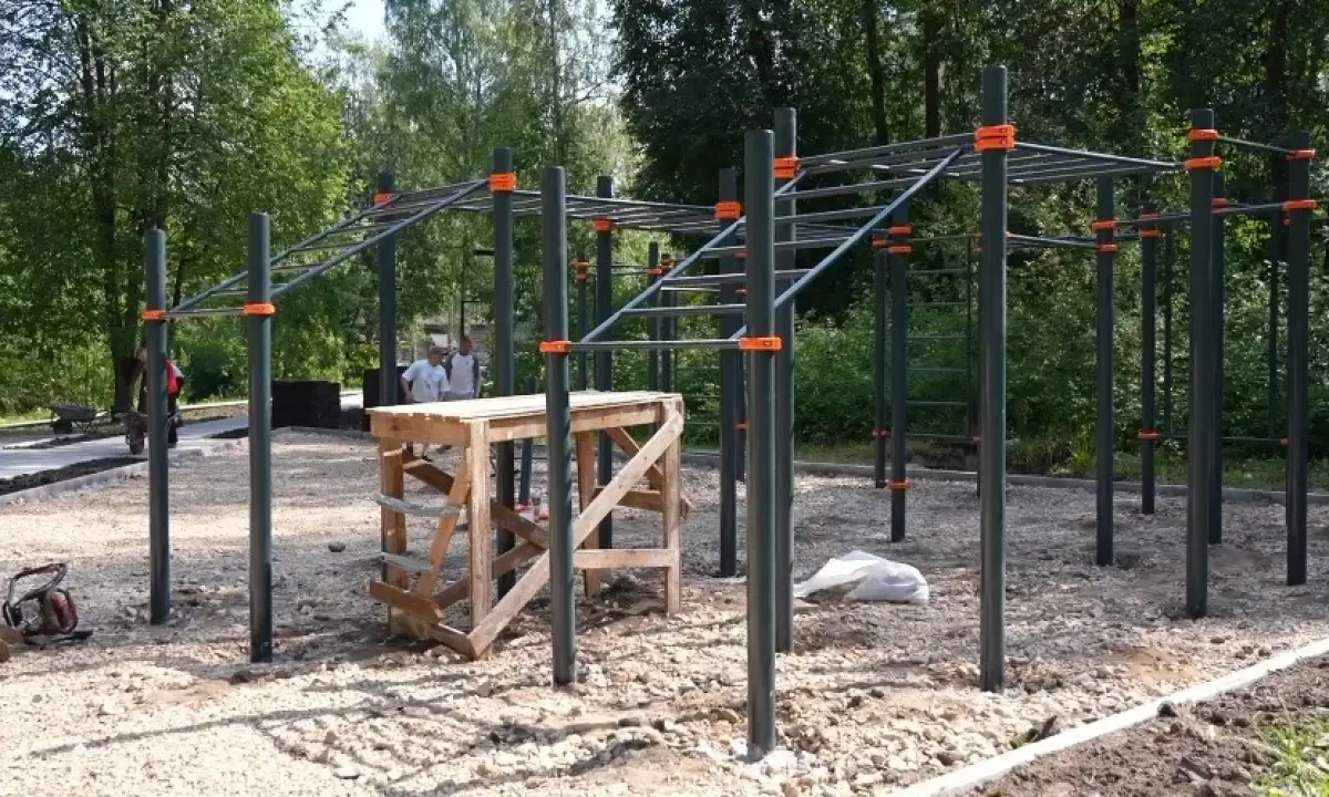 Окуловский парк станет центром притяжения для жителей разных возрастов