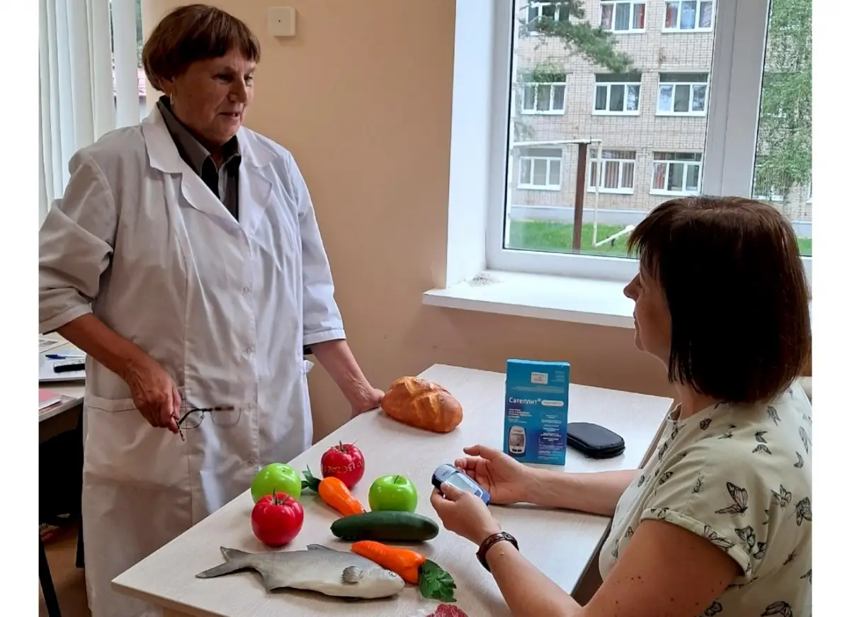В Окуловской ЦРБ работает школа для пациентов с сахарным диабетом