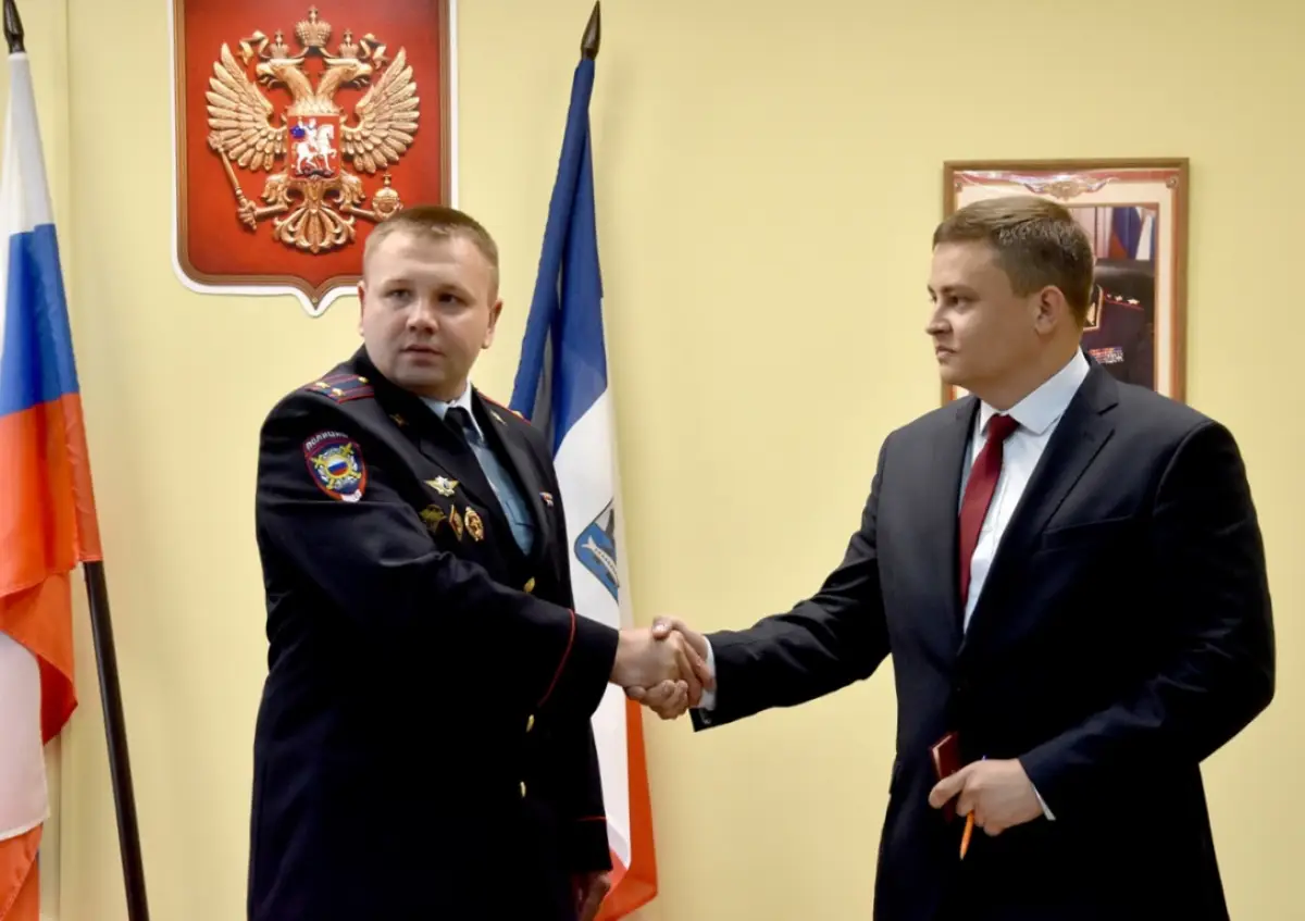 В Пестовском отделе МВД России – новый руководитель