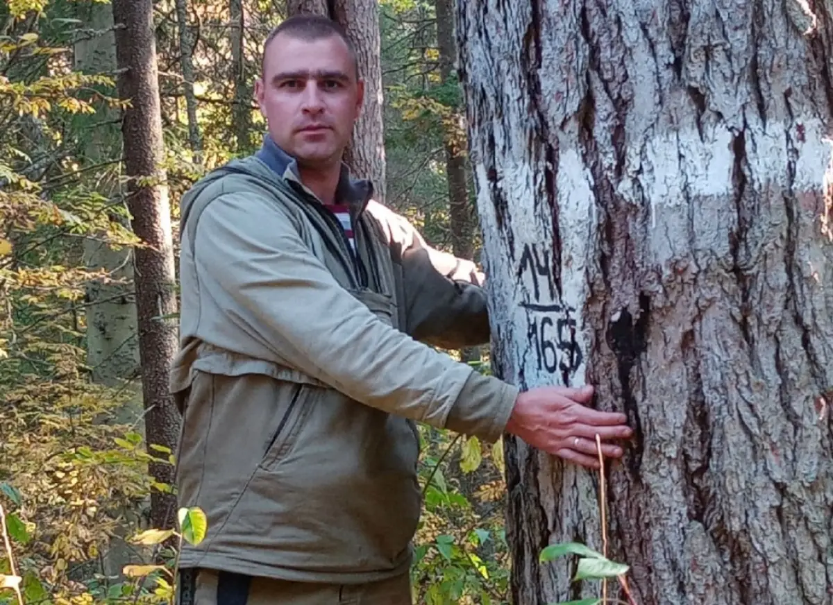 Труд окуловского мастера леса Андрея Дмитриева отметили Почётной грамотой