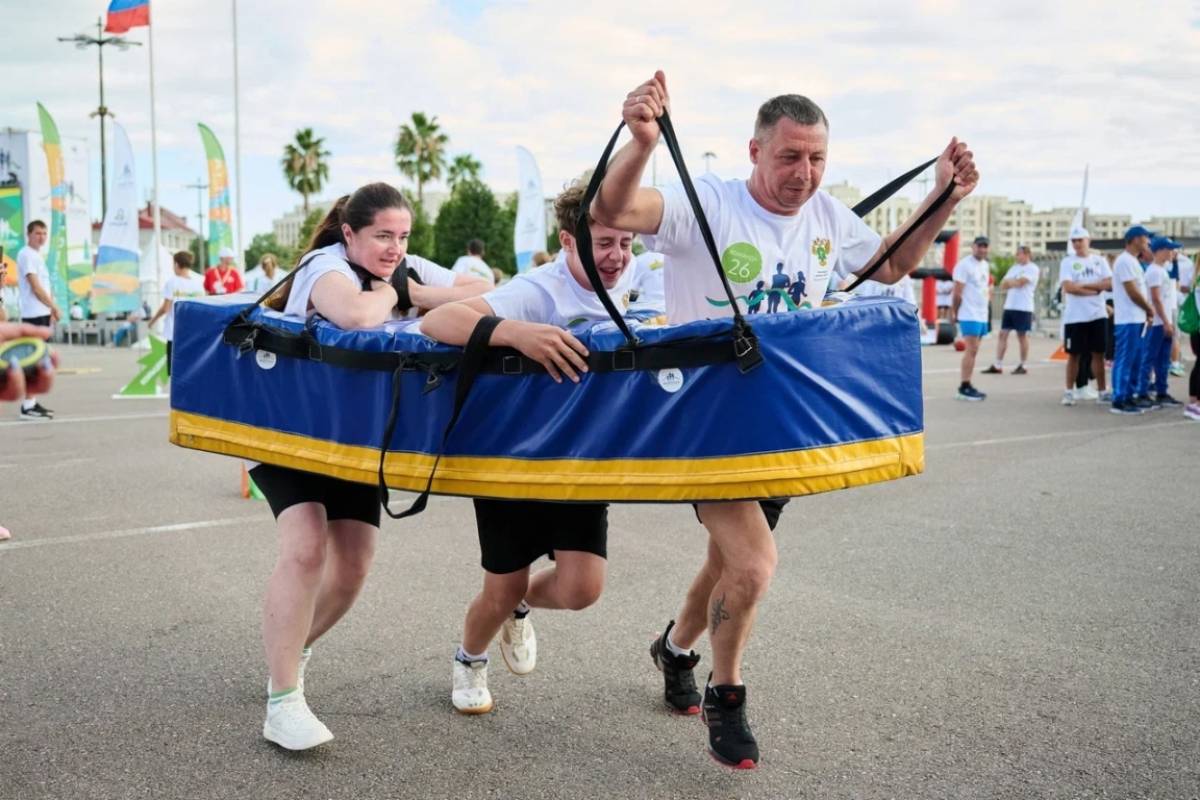 Крестецкая семья успешно выступила в финале Всероссийского марафона