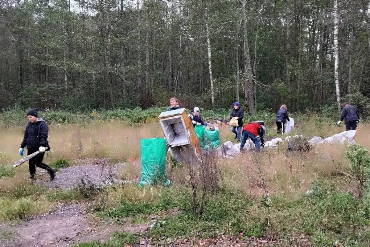«Чистябрь» пришёл в деревню Федорково Парфинского округа