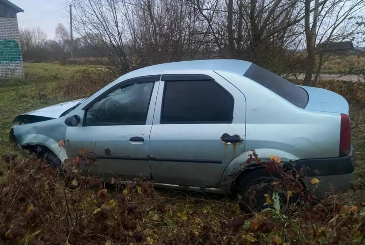В Старорусском округе водитель сбежал, бросив машину с пострадавшим пассажиром