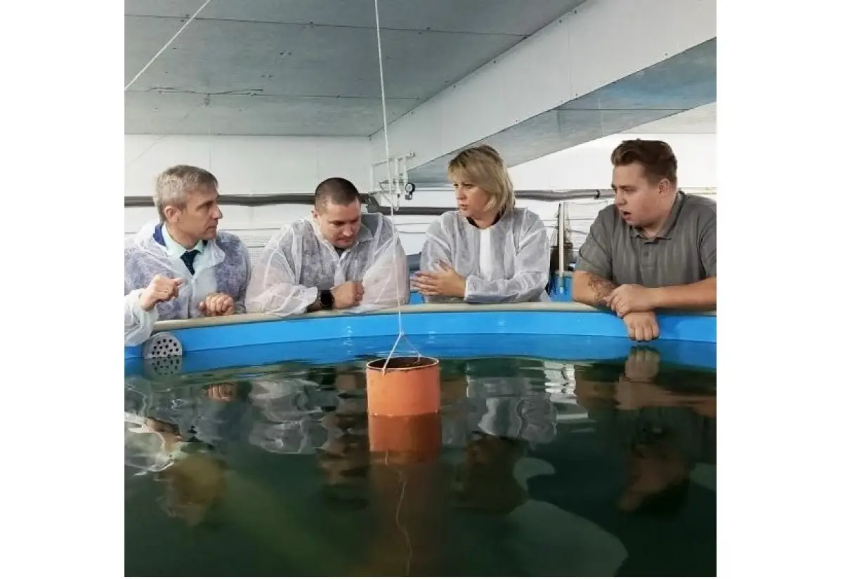 Участник проекта «СВОи Герои 53» побывал на рыборазводном предприятии