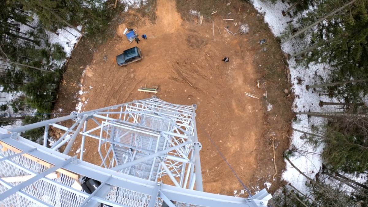 Смотровая вышка на горе Рыжоха закрывается до «лучших» времён