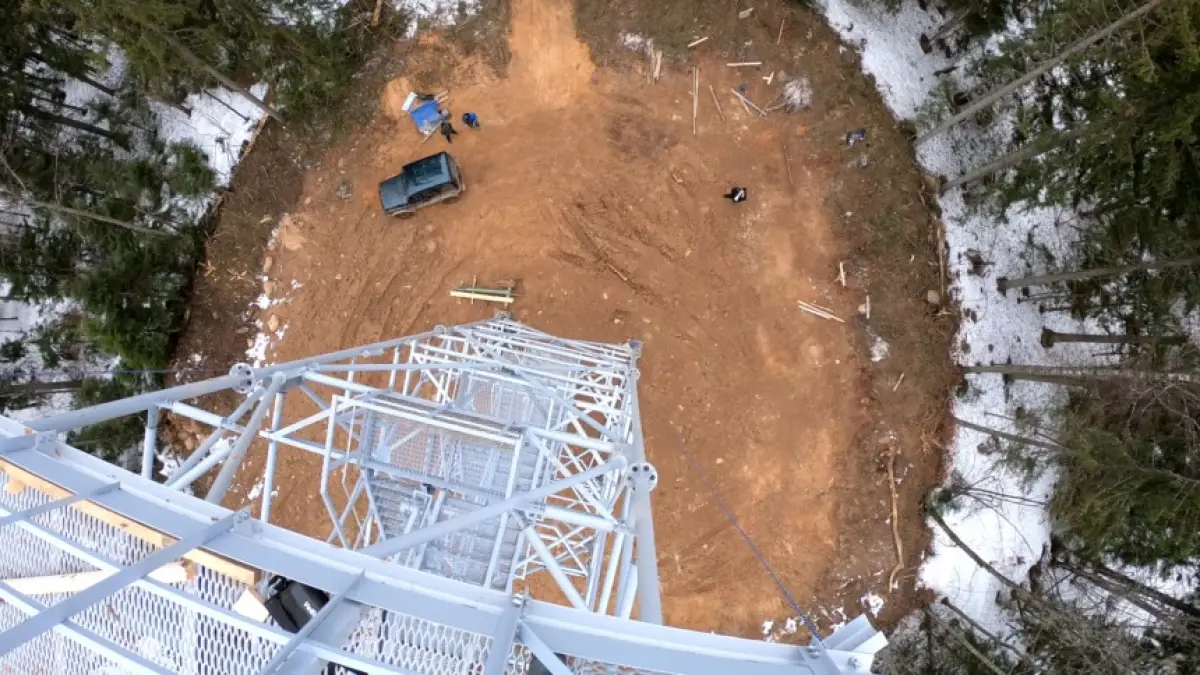 Смотровая вышка на горе Рыжоха закрывается до «лучших» времён