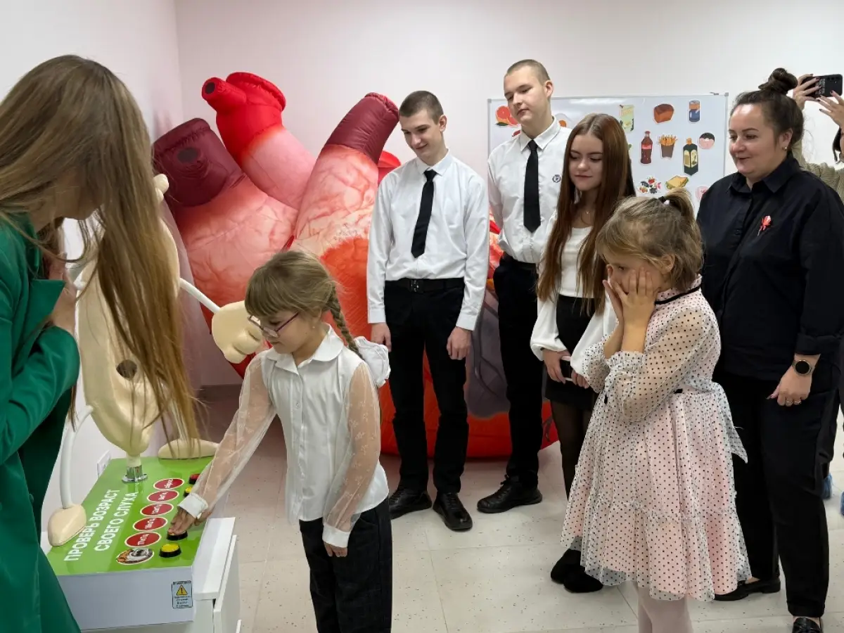 Победители конкурса социальной рекламы побывали в новгородском Музее здоровья