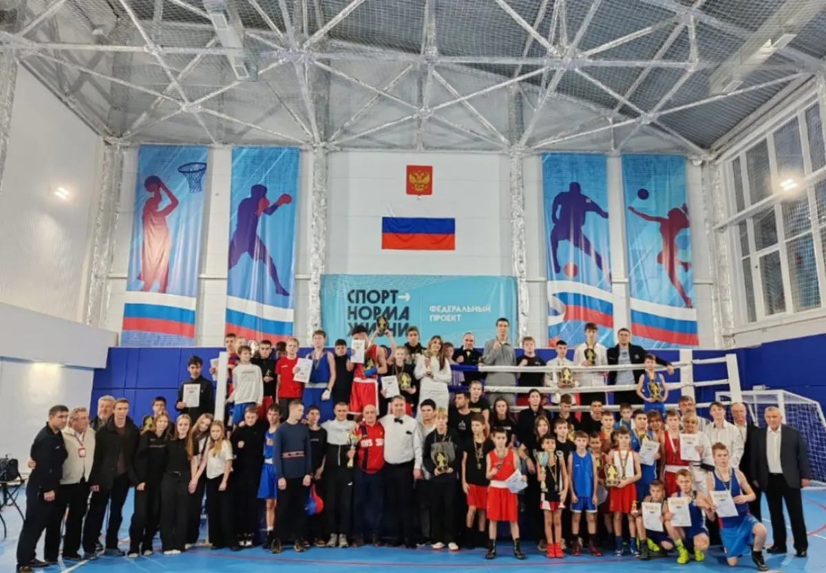 Турнир по боксу в Любытине собрал спортсменов из разных городов