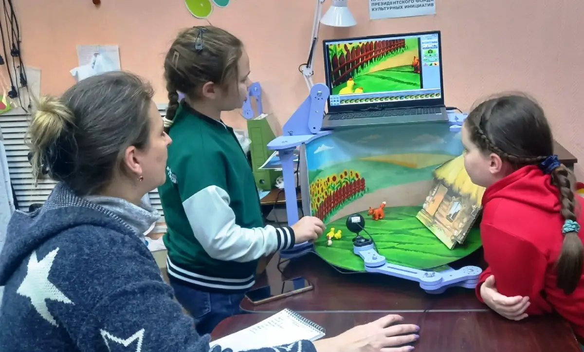 В парфинской мультстудии не прекращается творческий процесс