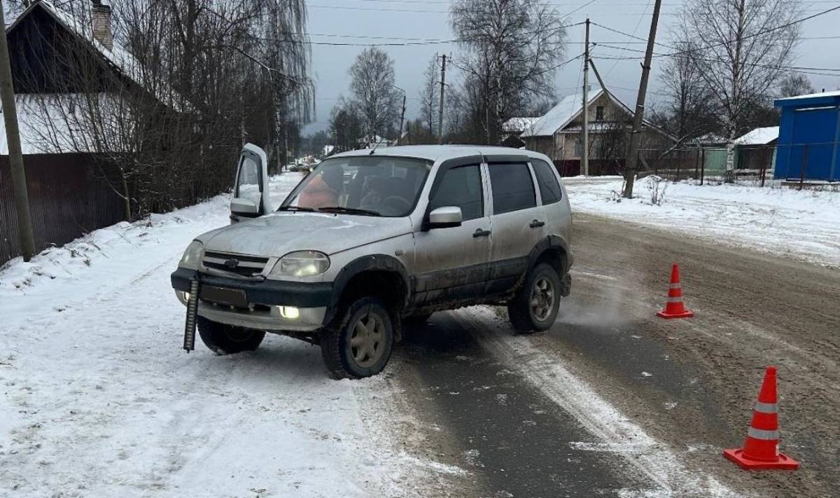 В городе Пестово 12-летняя девочка попала под машину