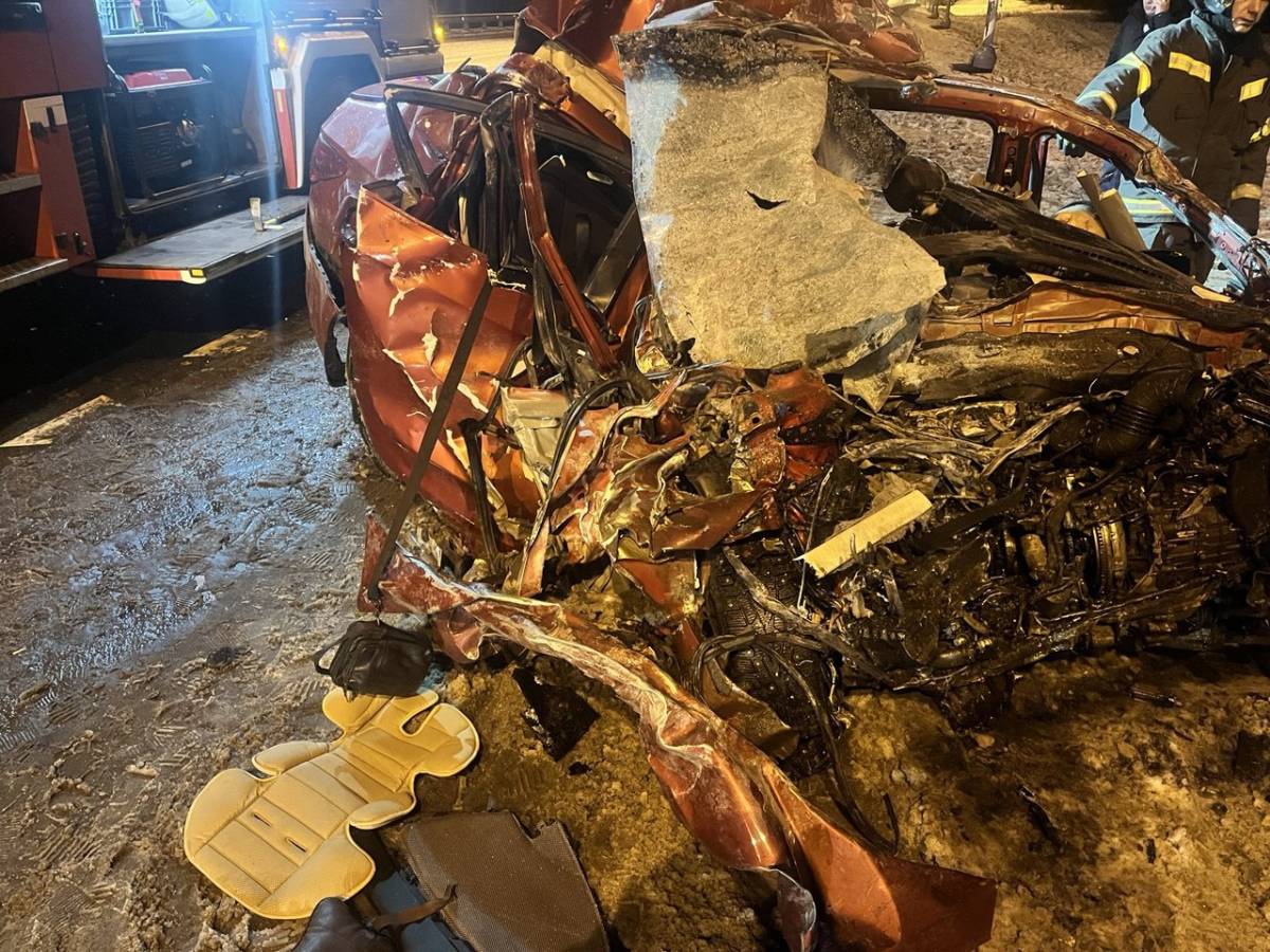 На трассе М-10 в Валдайском округе погибли водитель и ребёнок-пассажир