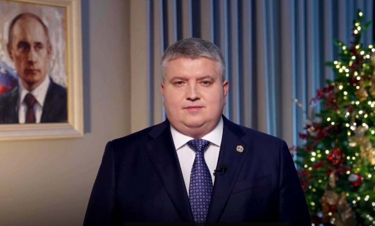 Александр Дронов поздравил жителей Новгородской области с Новым годом
