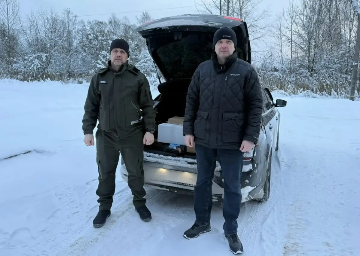 Маловишерцы передали гуманитарную помощь для земляков на СВО