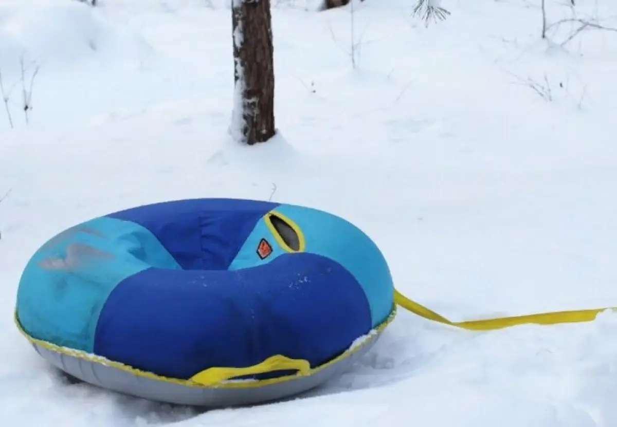 В Старой Руссе ребёнок на ватрушке врезался в дерево