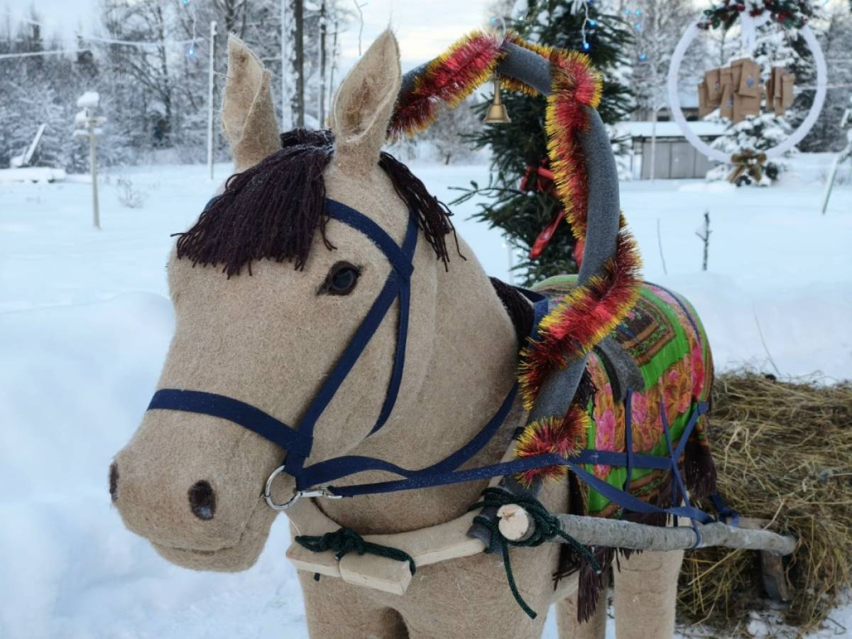 В творческом посёлке Горный появился новый симпатичный арт-объект