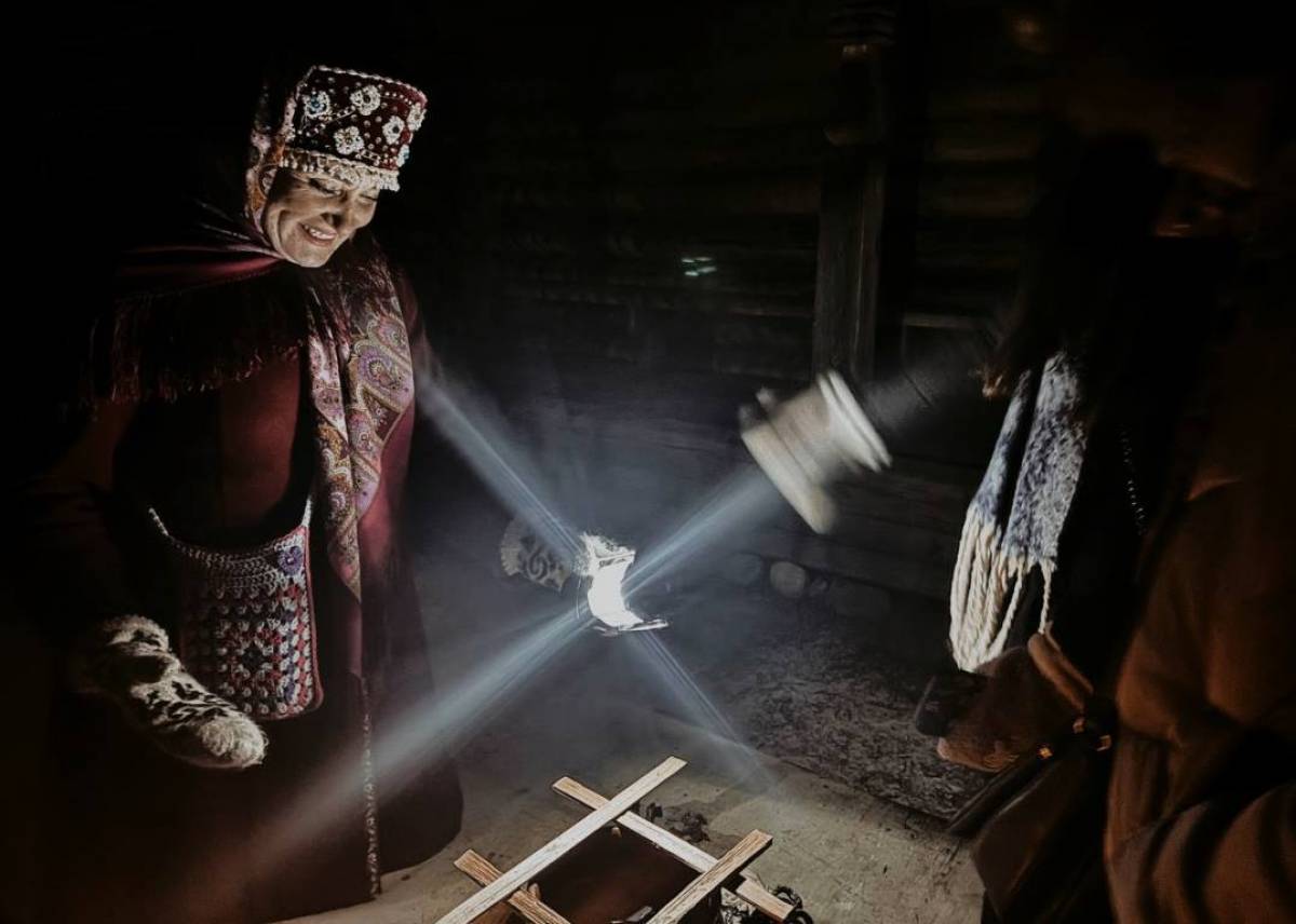 На Васильевом вечере в прошлом году