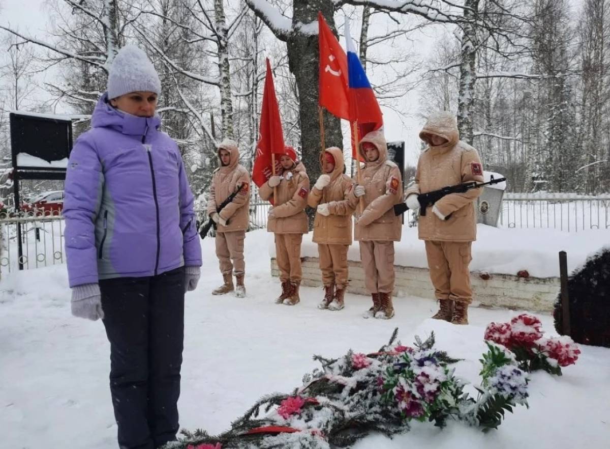 Жители деревни Юрьево отметили годовщину освобождения своей малой родины