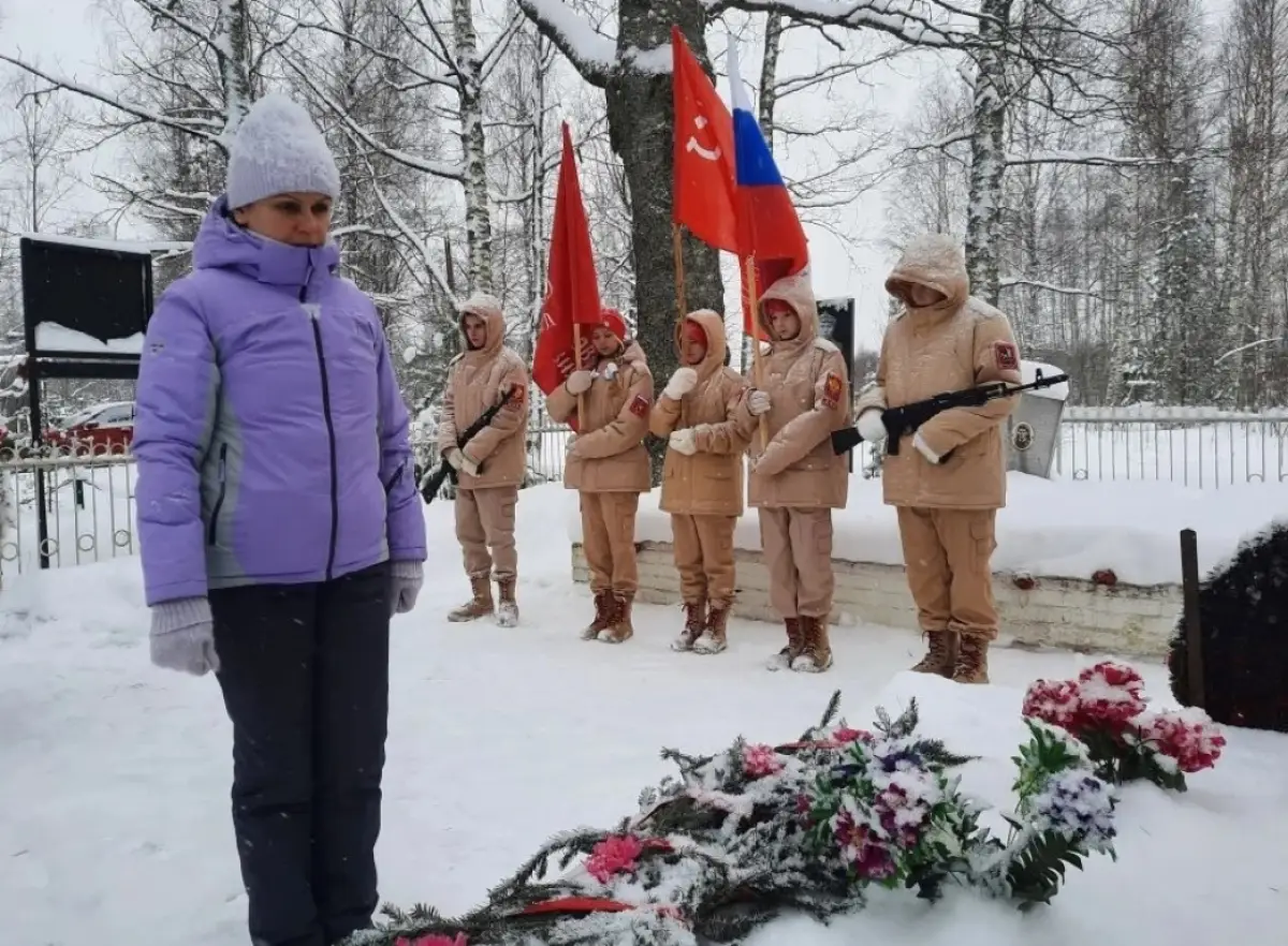 Жители деревни Юрьево отметили годовщину освобождения своей малой родины