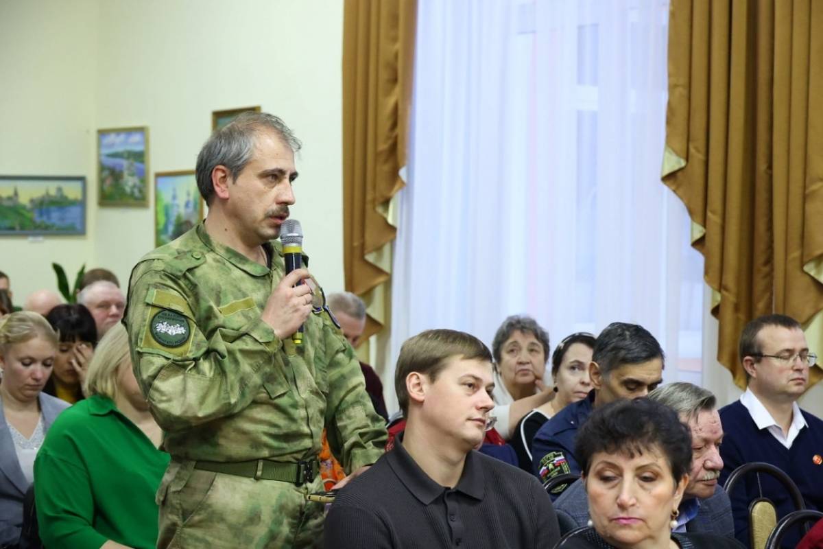 Фото пресс-центра правительства Новгородской области