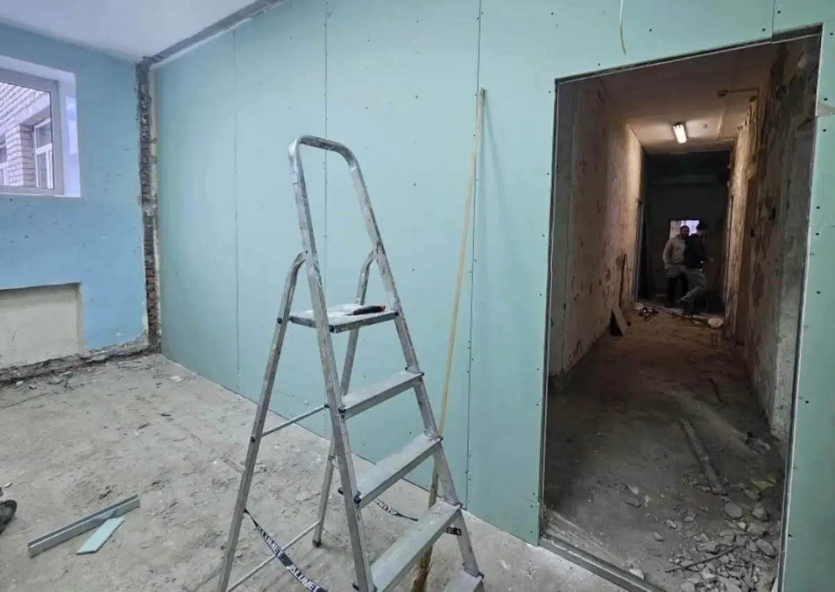 В пестовском садике «Солнышко» идёт капитальный ремонт