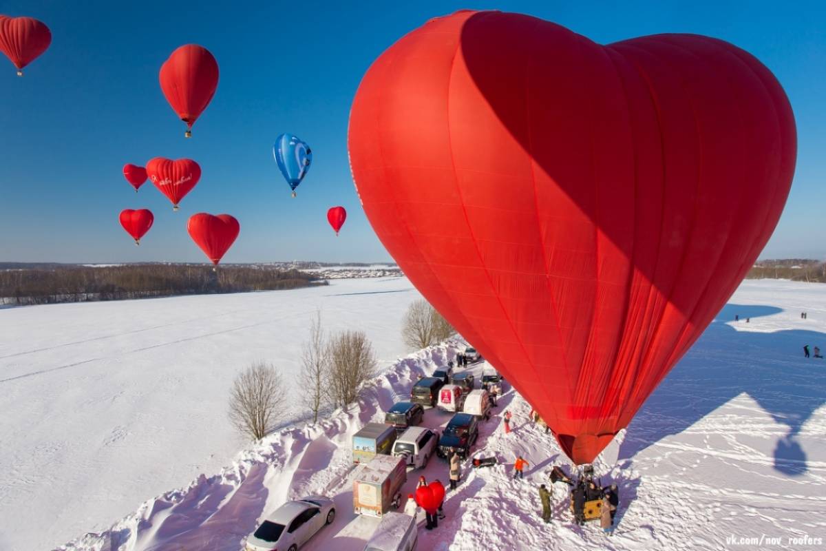 Новгородский воздушный шар примет участие в подмосковном «Фестивале сердец»