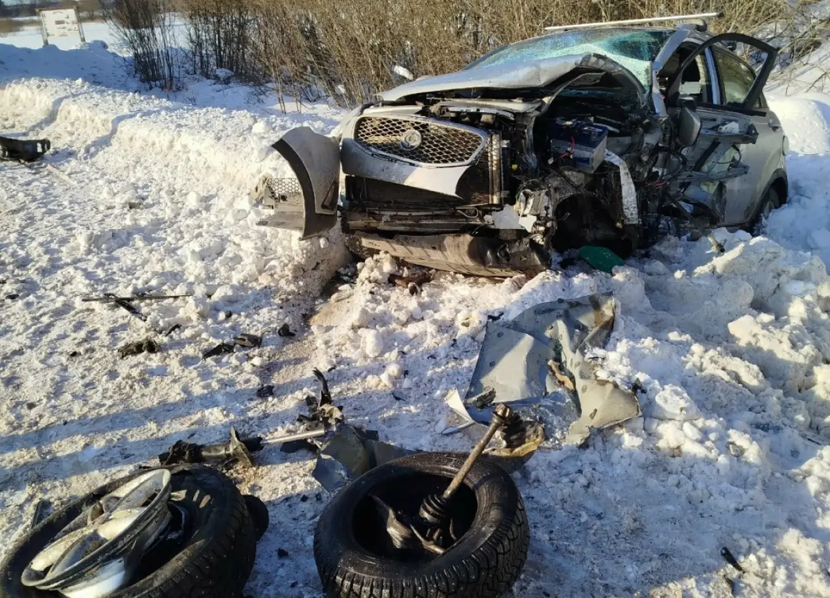 В Чудовском округе на встречке погиб водитель «Шевроле Лачетти»