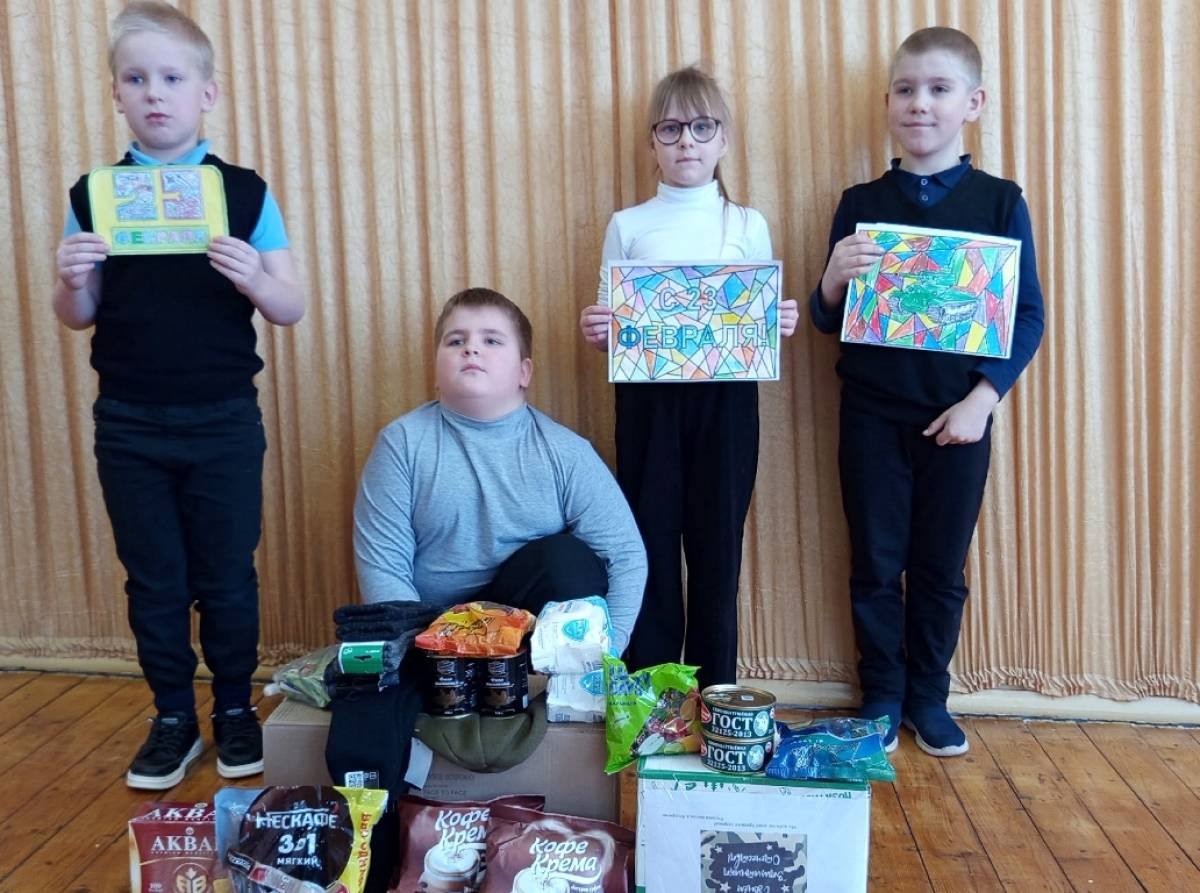 В ТОС «Шпаленки» Парфинского округа провели акцию «Подарок солдату»