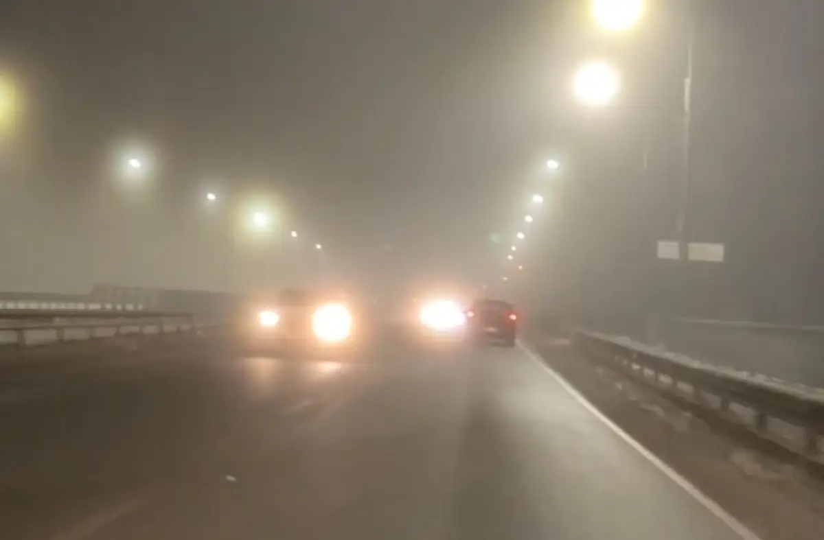 Новгородских водителей предупредили об опасностях тумана