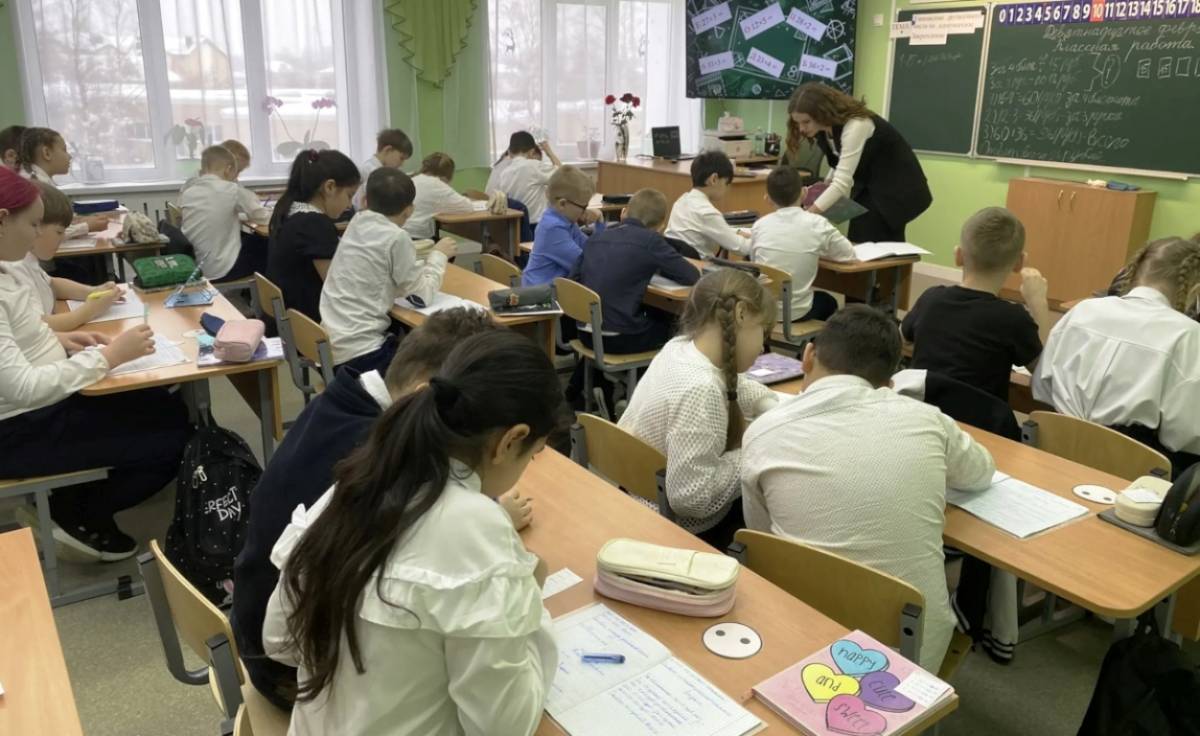 Фото предоставлено окуловской школой № 1