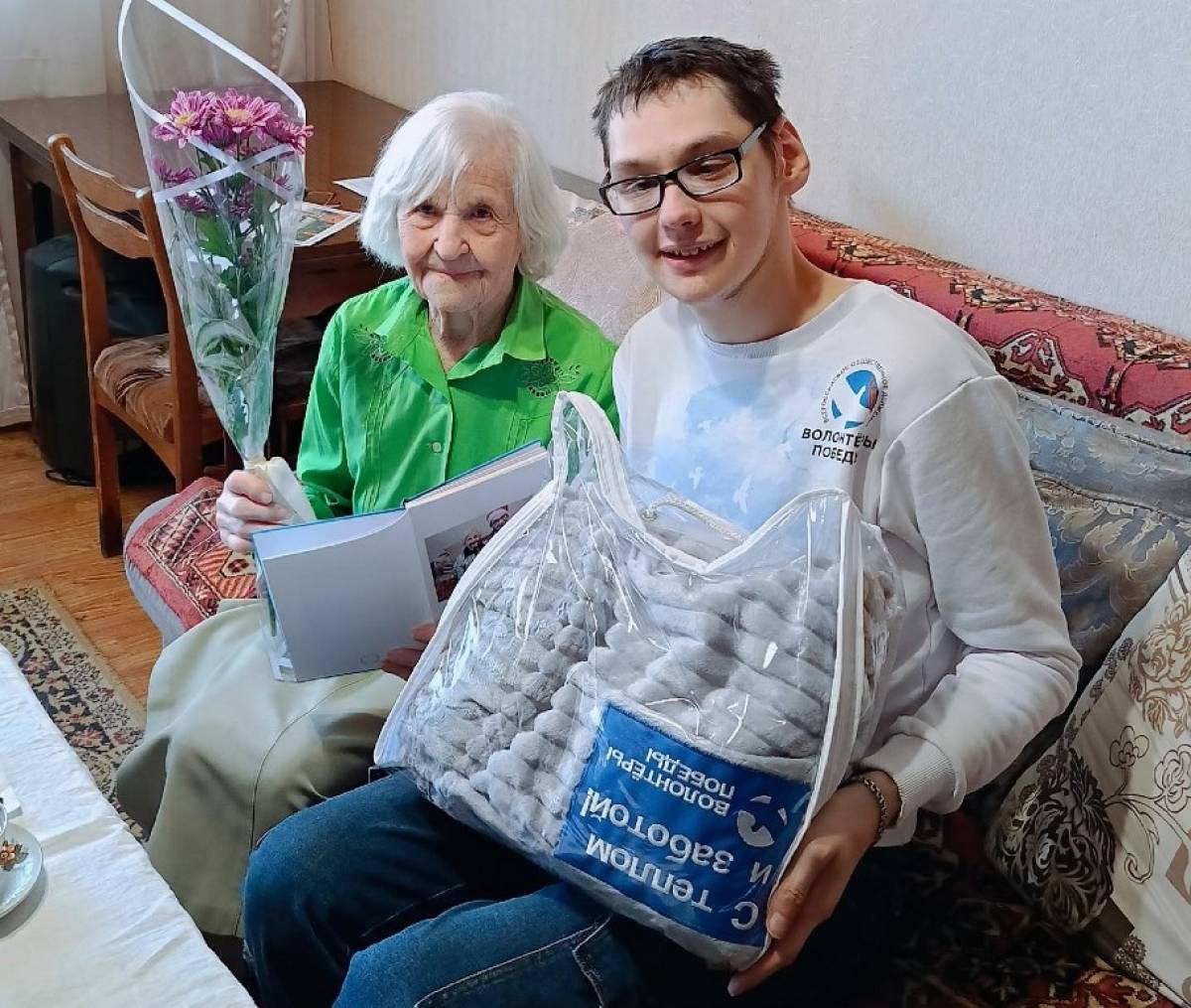 103 года исполнилось ветерану Великой Отечественной войны Антонине Погорелой