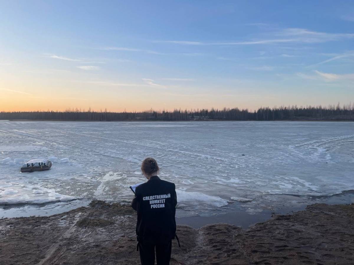 В Боровичском округе погиб рыбак, провалившись под лёд