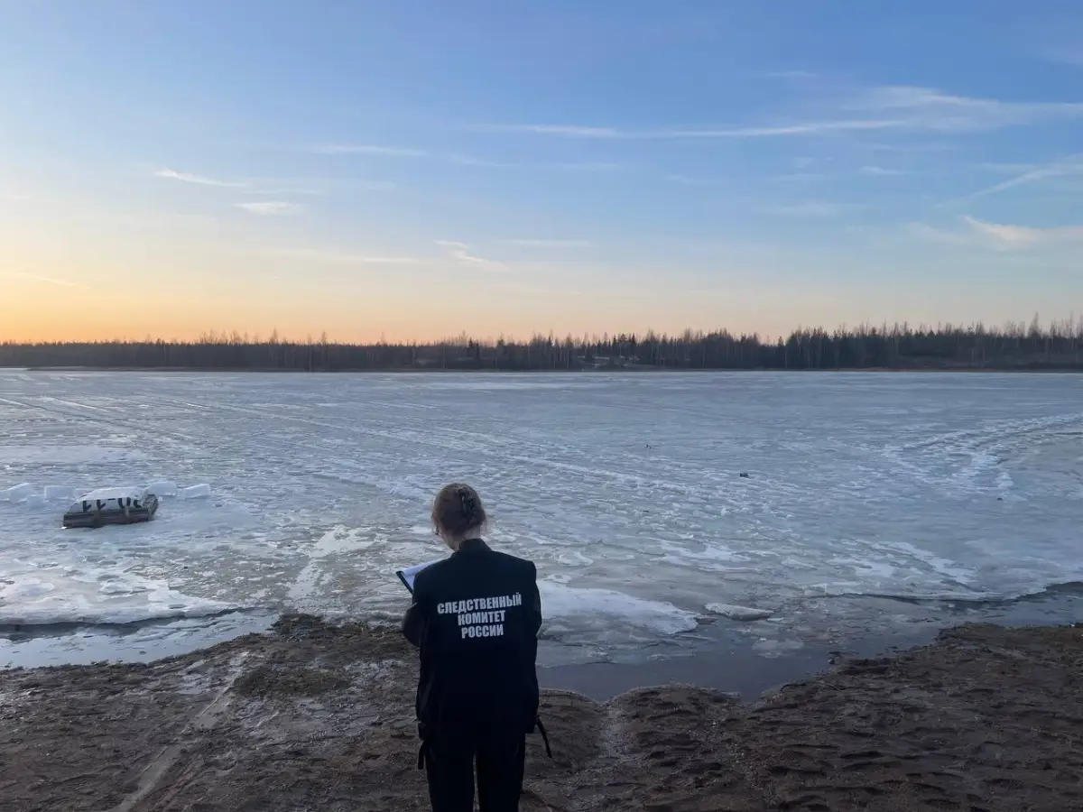 В Боровичском округе погиб рыбак, провалившись под лёд