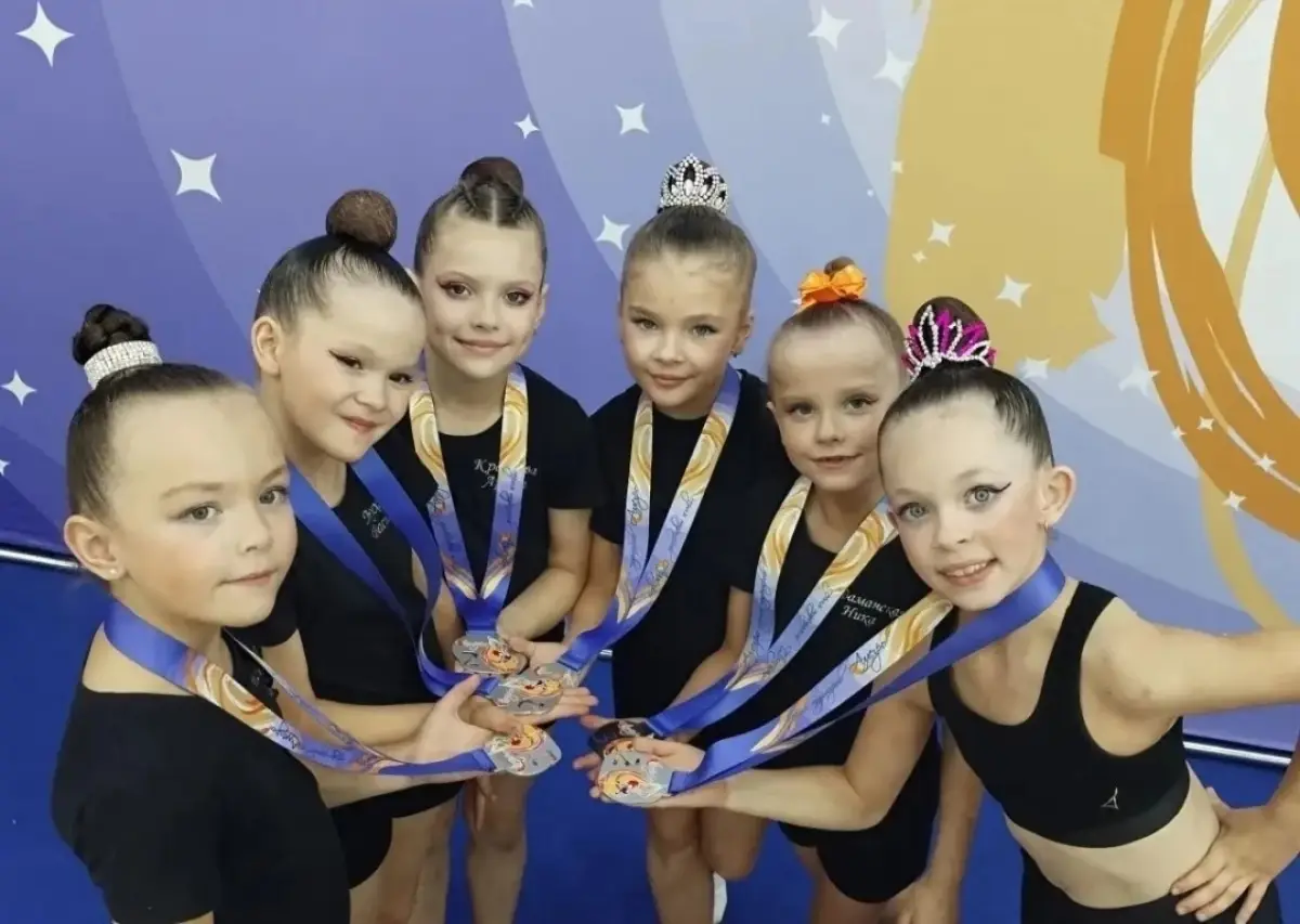 Маленькие маловишерские гимнастки успешно выступили в Москве