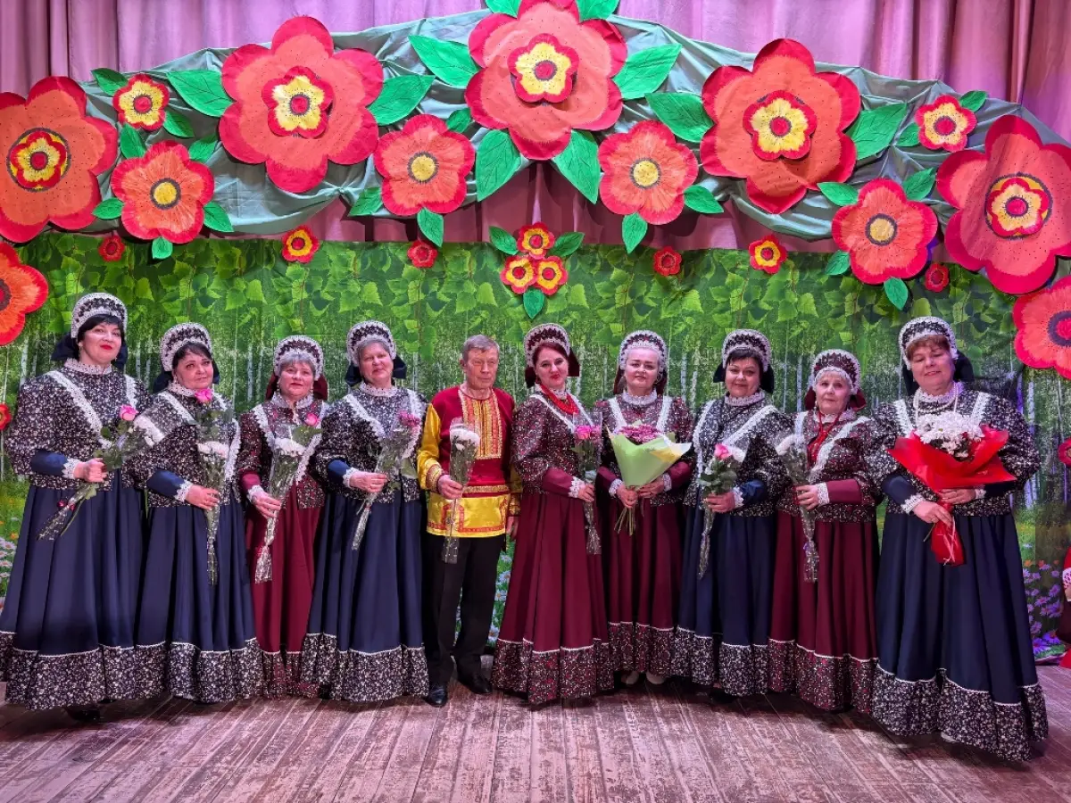 Парфинский коллектив народной песни «Полавчане» отметил юбилей