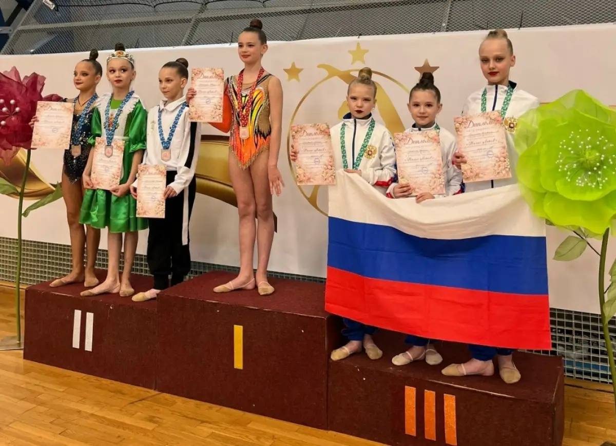 Чудовские гимнастки поднялись на пьедестал почёта в Беларуси