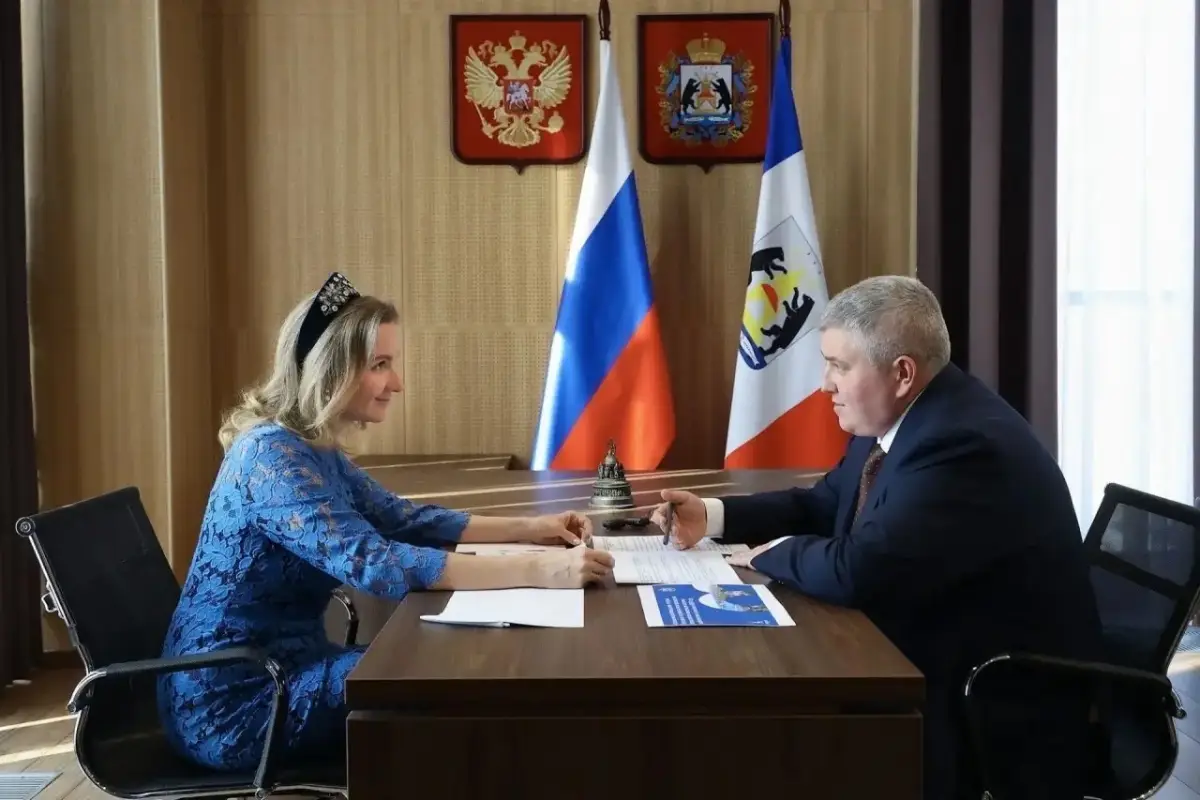 Детский омбудсмен Мария Львова-Белова приехала в Новгородскую область