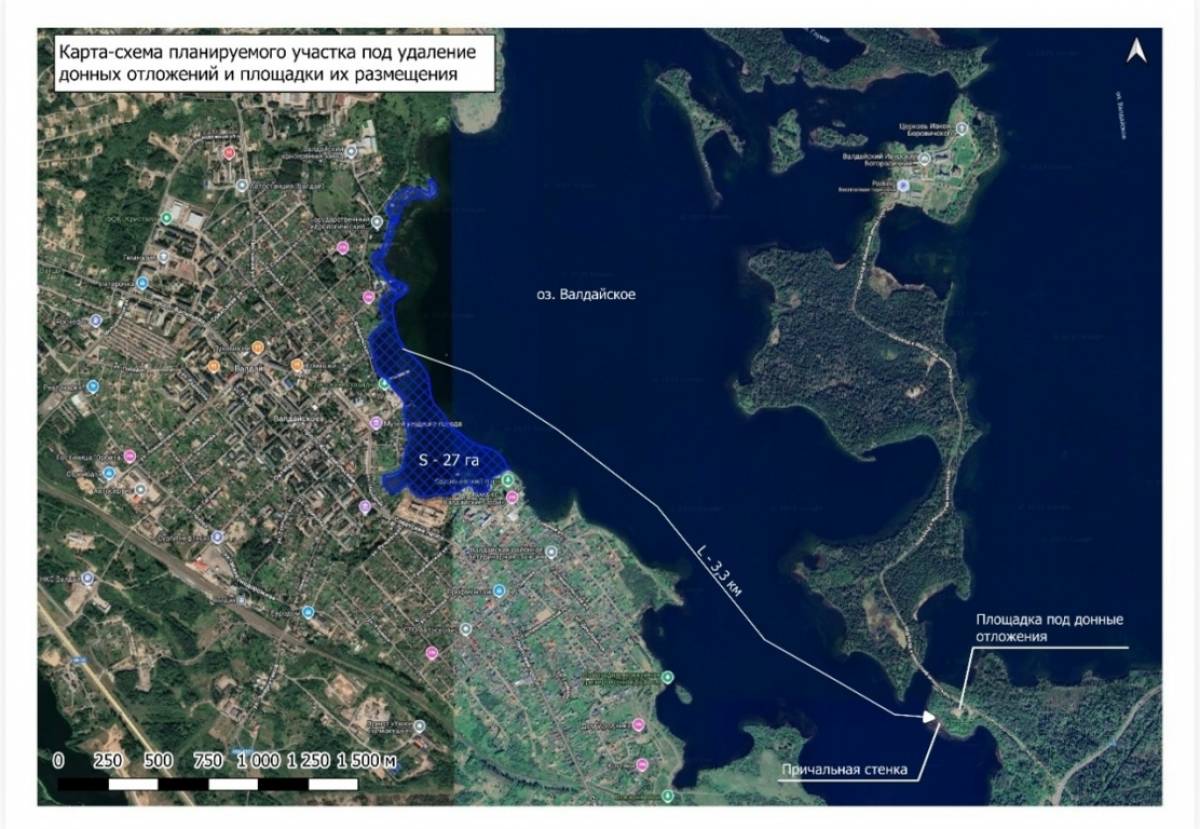 Начинается разработка ПСД по очистке берегов Валдайского озера в черте города