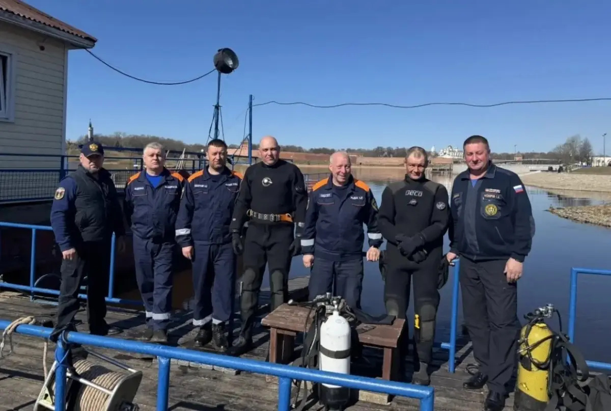 Водолазы Новгородской области совершенствуют мастерство
