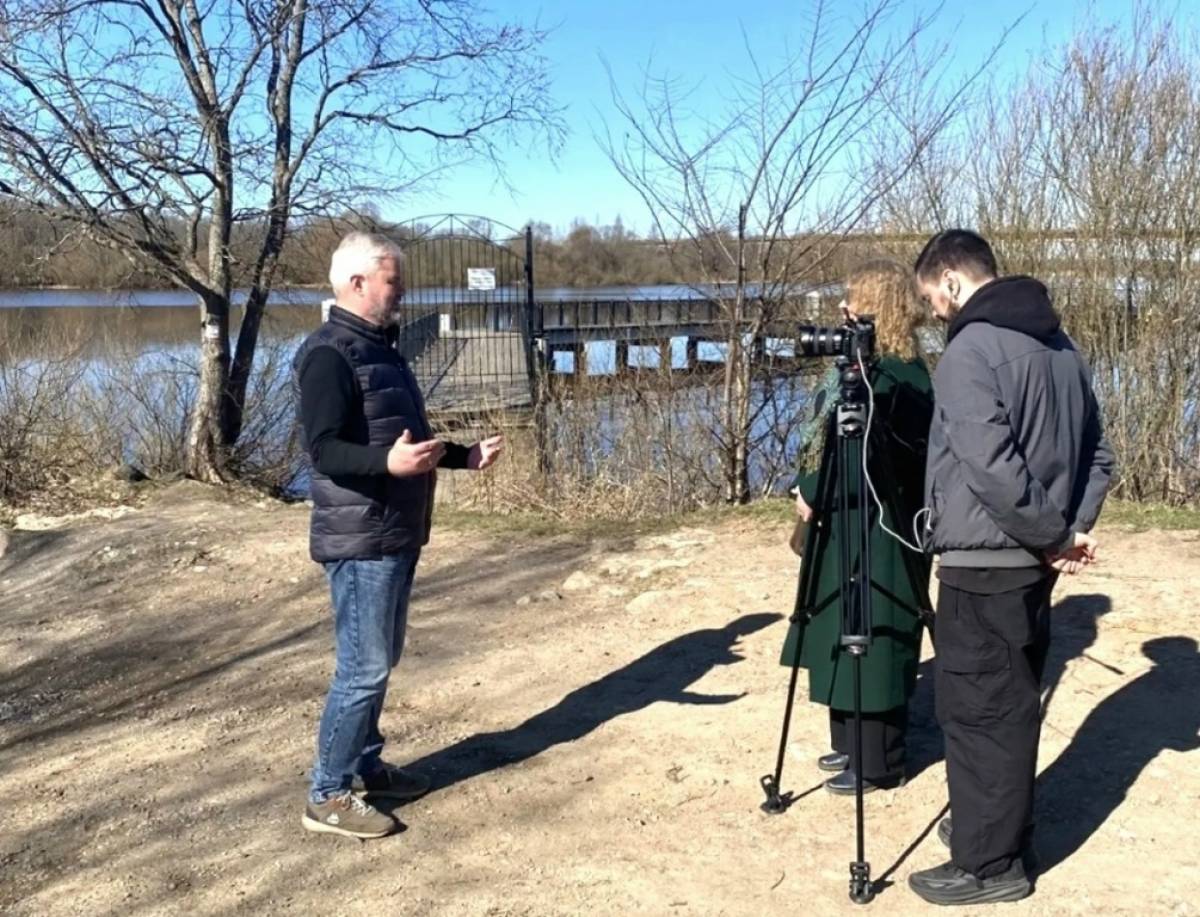 В селе Грузино прошли съёмки телепрограммы «Православная энциклопедия»