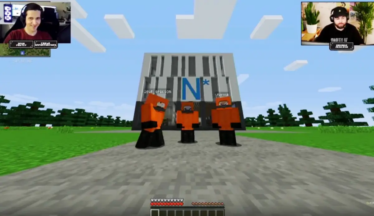 О строительстве кампусов НовГУ и НГУ поговорили учёные за игрой в «Майнкрафт»