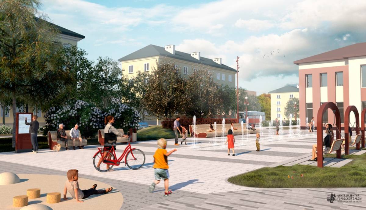 Арт-объект в виде часов появится возле Центра культурного развития в Боровичах