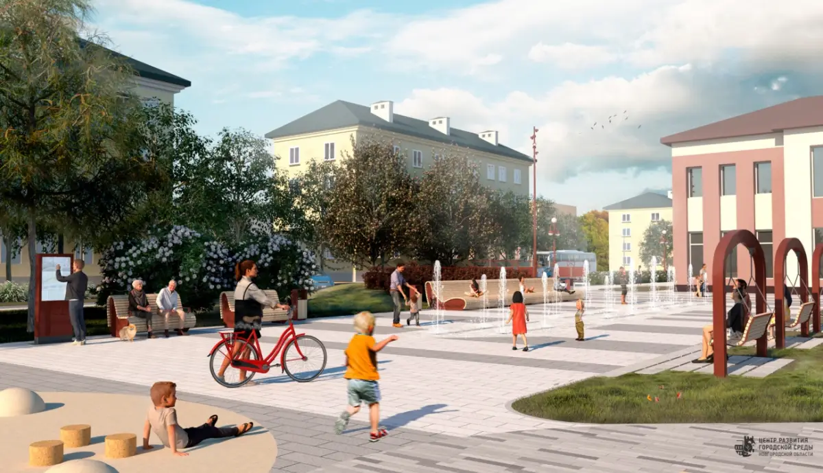 Арт-объект в виде часов появится возле Центра культурного развития в Боровичах