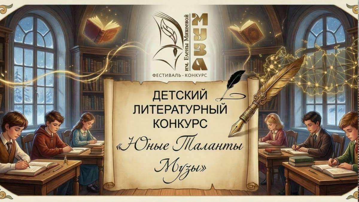 Юных поэтов и писателей Новгородчины приглашают на детский литературный конкурс