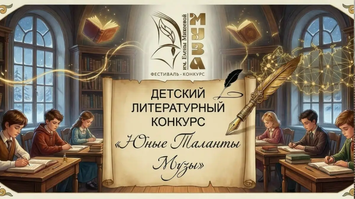 Юных поэтов и писателей Новгородчины приглашают на детский литературный конкурс