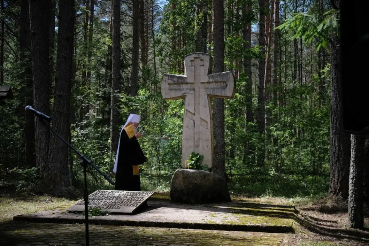 У памятного знака «Игнач Крест» на Валдае сегодня прозвучали важные слова