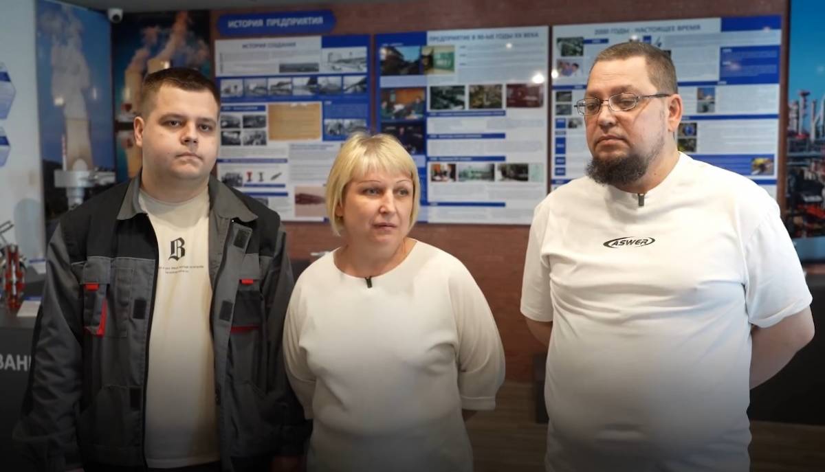 Кадр видео Александра Дронова