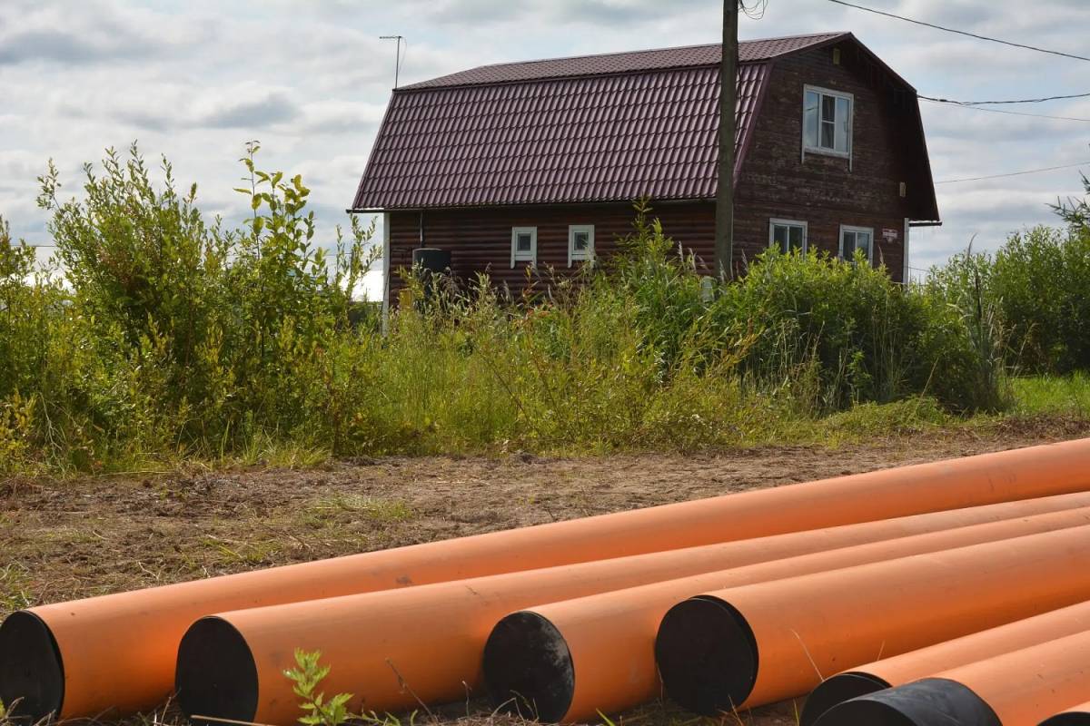 В Новгородском округе газифицируют деревню Горынево