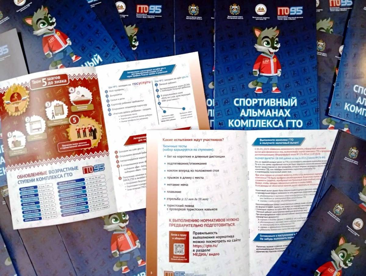 Обо всех аспектах ГТО расскажет альманах, поступивший в округа Новгородчины