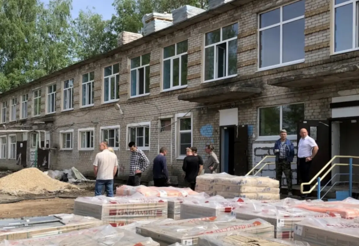 Осенью воспитанники детсада № 4 в Окуловке вернутся в обновлённое здание